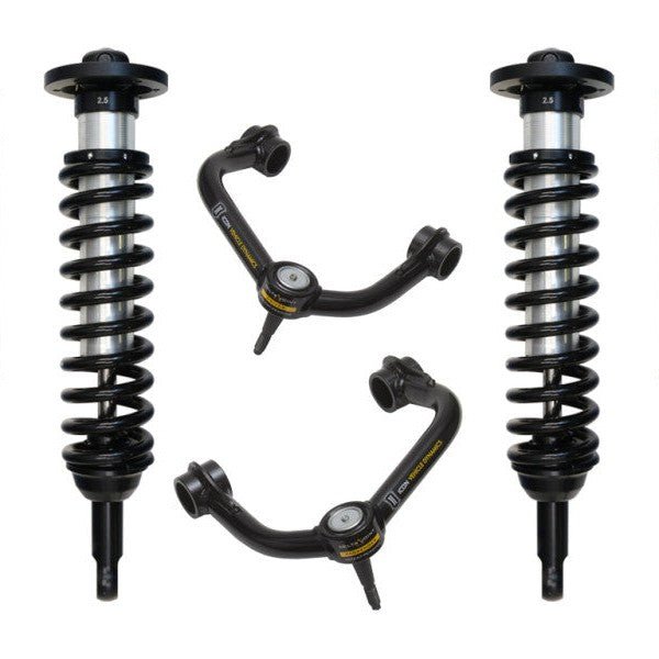 ICON Vehicle Dynamics Stage 2 Suspension System w/Tubular UCA - 2WD (0-2.63 Inch) | Ford F150 (2009-2013) - Truck Brigade