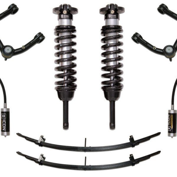 Icon Vehicle Dynamics Stage 3 Suspension System w/Tubular UCA (0-3 Inch) | Toyota Tacoma (2005-2022) - Truck Brigade