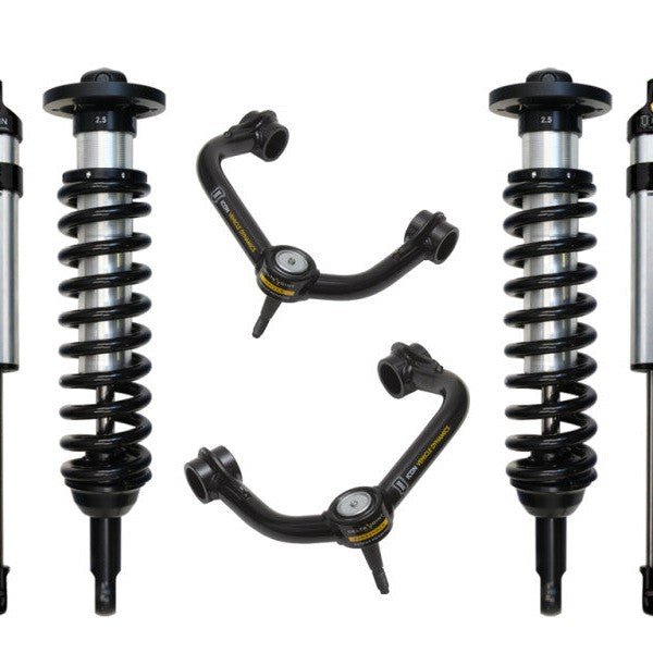 ICON Vehicle Dynamics Stage 3 Suspension System w/Tubular UCA - 4WD (0-2.63 Inch) | Ford F150 (2009-2013) - Truck Brigade