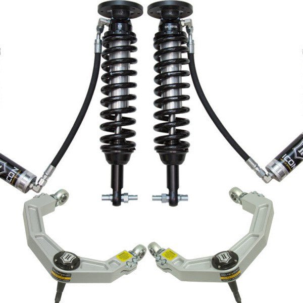ICON Vehicle Dynamics Stage 4 Suspension System w/ Billet UCA - 2WD (1.75-3 Inch) | Ford F150 (2015-2022) - Truck Brigade