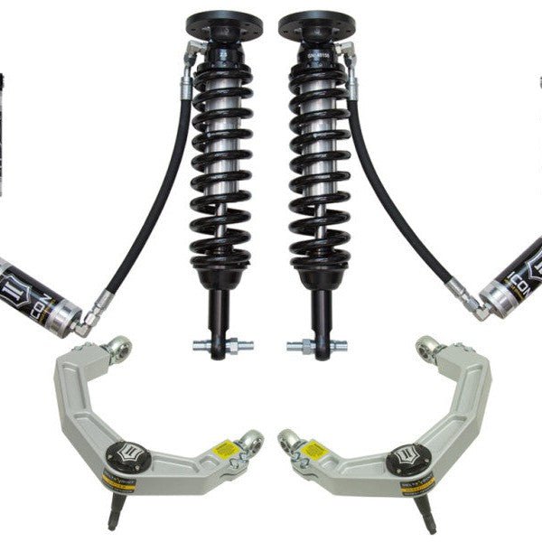 ICON Vehicle Dynamics Stage 4 Suspension System w/ Billet UCA - 4WD (2-2.63 Inch) | Ford F150 (2015-2022) - Truck Brigade