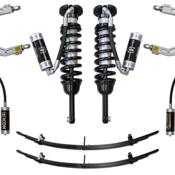 Icon Vehicle Dynamics Stage 4 Suspension System w/Billet UCA (0-3 Inch) | Toyota Tacoma (2005-2022) - Truck Brigade