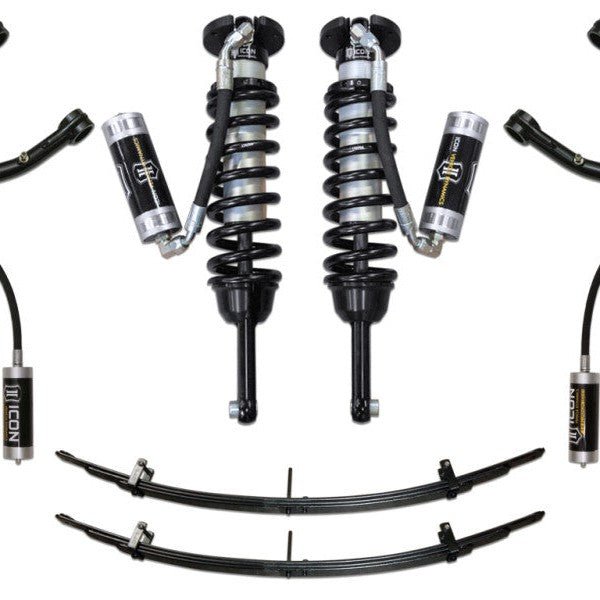Icon Vehicle Dynamics Stage 4 Suspension System w/Tubular UCA (0-3 Inch) | Toyota Tacoma (2005-2022) - Truck Brigade