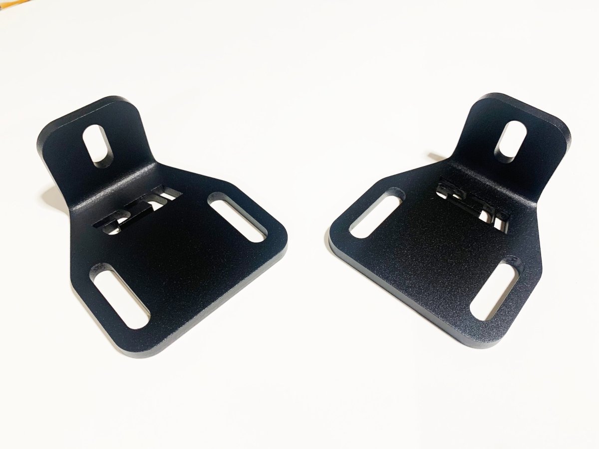 ICS FAB Bed Rail Chase Light Brackets - Pair | Toyota Tacoma (2014 - 2021) | Truck Brigade