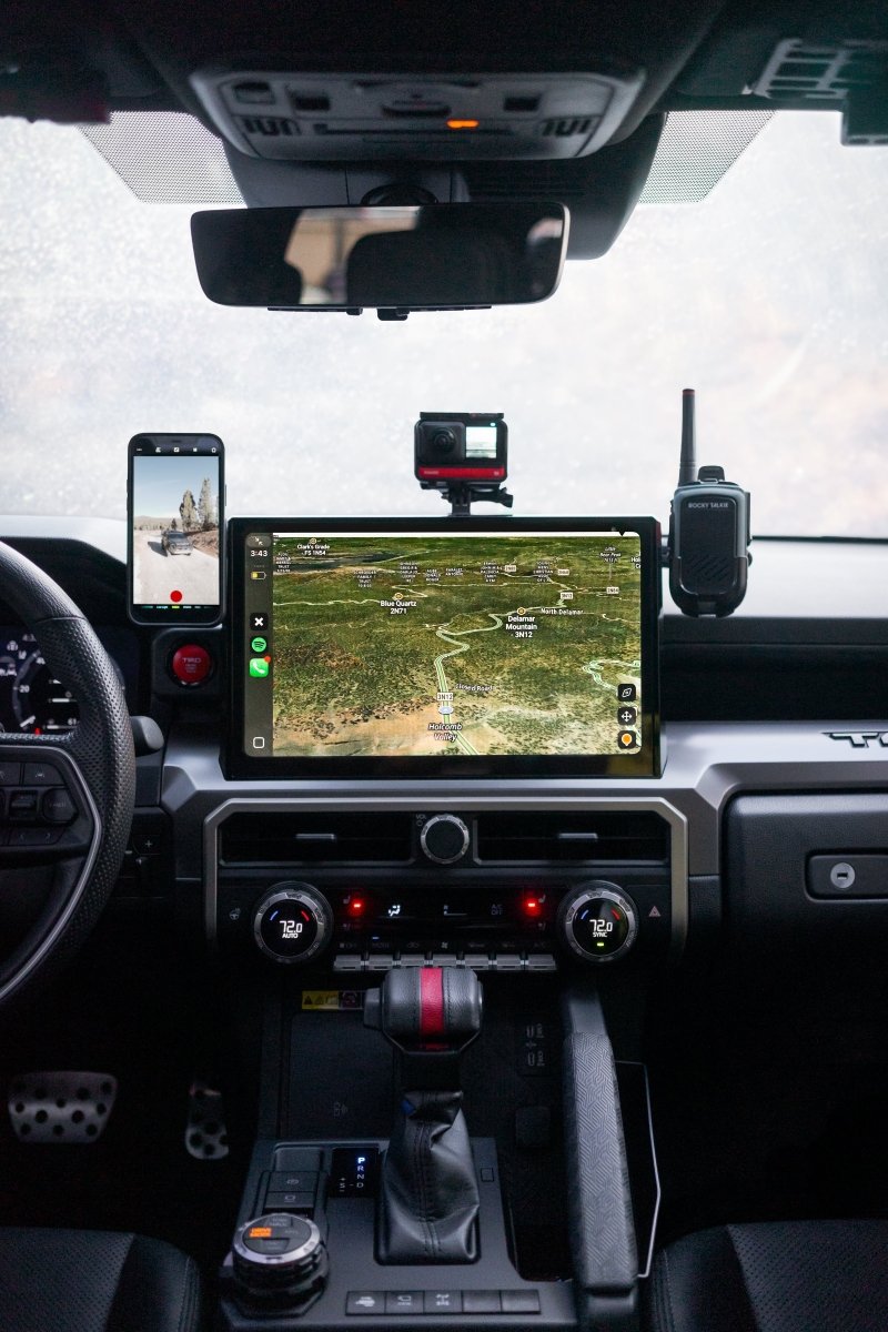 ICS FAB Dash Mount - 14 Inch Screens | Toyota Tacoma (2024 - 2025) - Truck Brigade