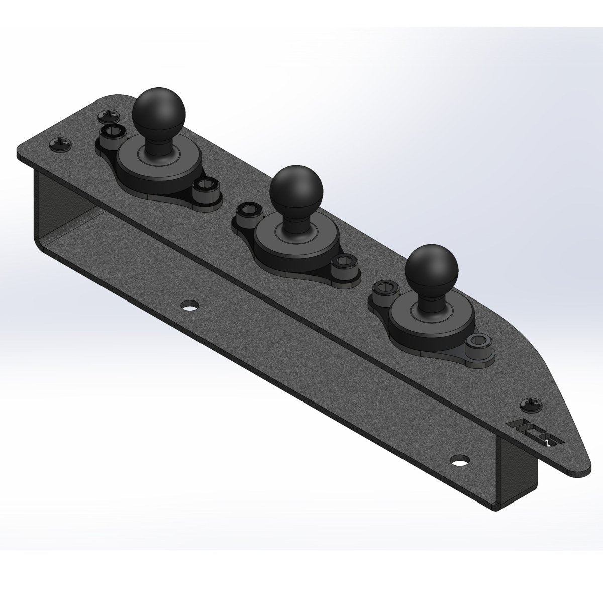 ICS FAB Dash Mount | GMC Sierra 3500 (2022–2024) | Truck Brigade