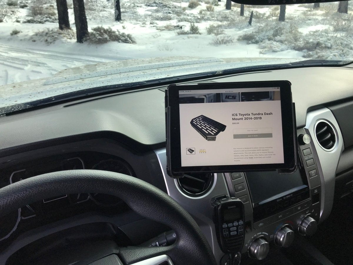 ICS FAB Dash Mount | Toyota Tundra 2014 - 2021 | Truck Brigade