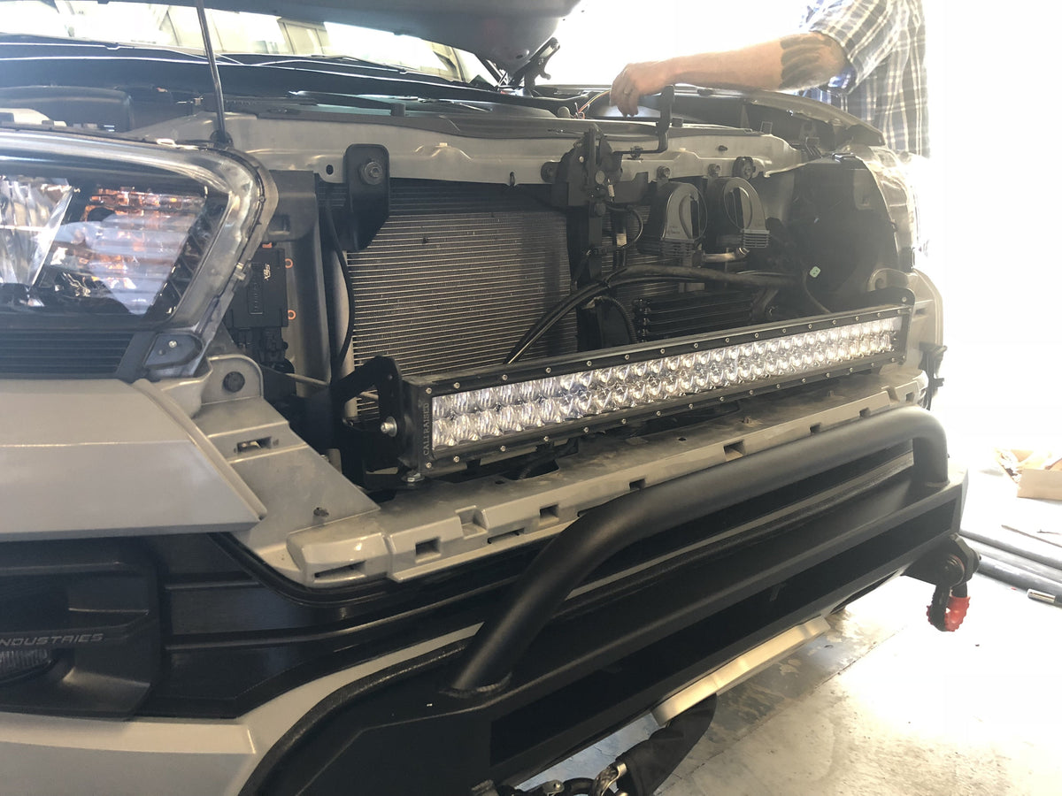 Cali Raised 32 Inch Upper Grille LED Light Bar Bracket Kit | Toyota Tacoma (2016-2023)
