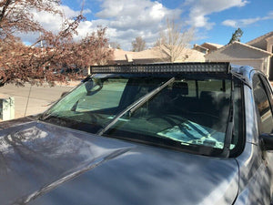 Cali Raised 52" Curved LED Light Bar Roof Brackets Kit | Toyota Tundra (2007-2021)
