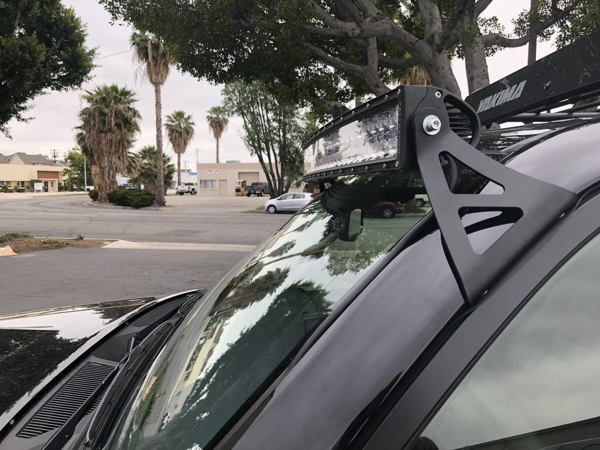 Cali Raised 52 Inch Curved LED Light Bar Roof Bracket Kit | Toyota 4Runner (2003-2023)