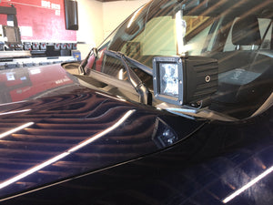 Cali Raised Low Profile LED Ditch Light Brackets | Toyota 4Runner (2010-2024)