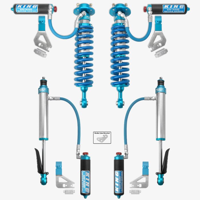 King 2.5 Remote Reservoir Coilovers and Rear Shocks | Toyota Tundra (2022-2024) - Truck Brigade