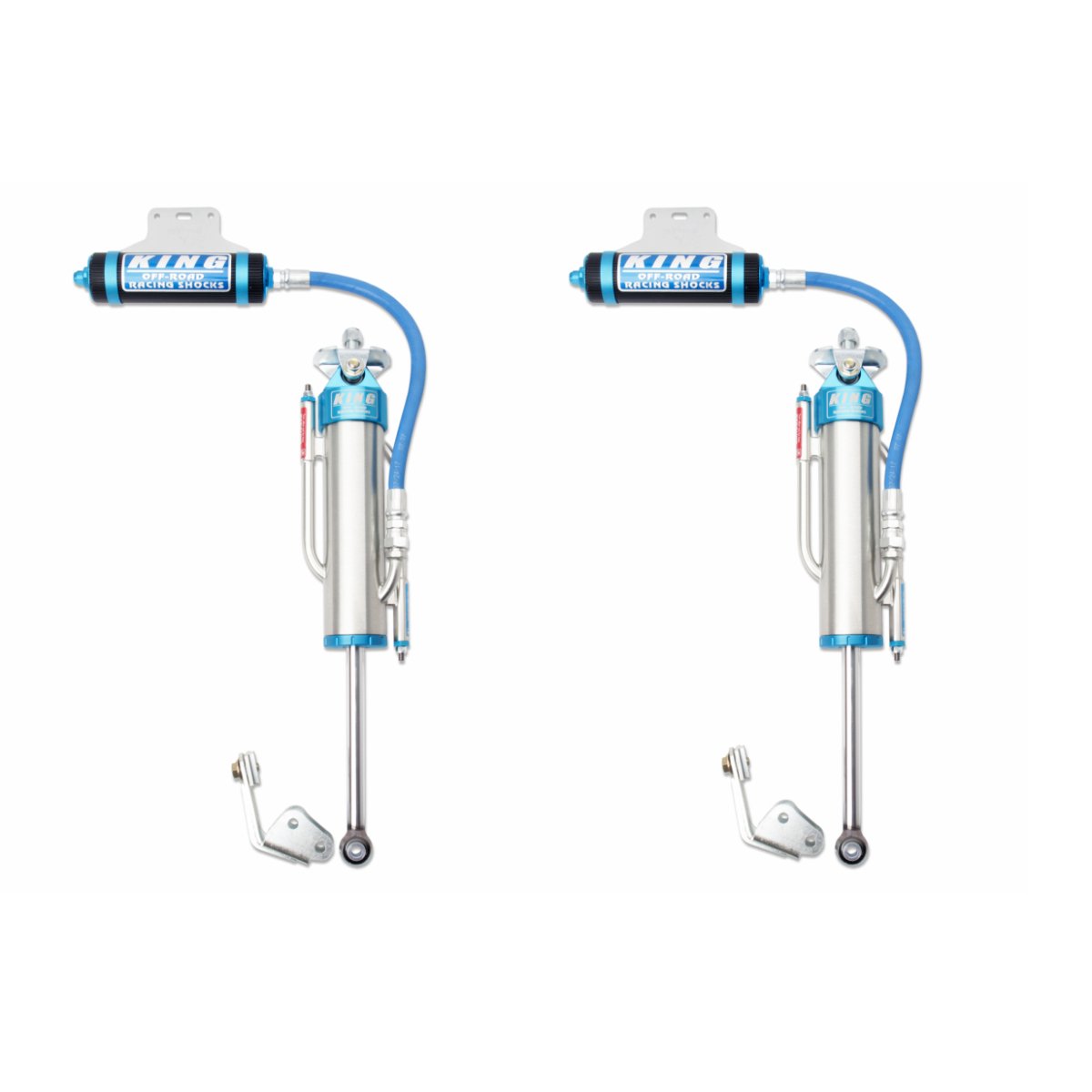 King 3.0 Remote Reservoir Bypass Rear Shock Kit | Toyota Tacoma (2005-2023) - Truck Brigade