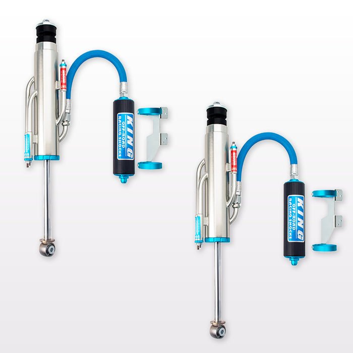 King 3.0 Remote Reservoir Coilovers and 3-Tube Rear Reservoir Bypass Shocks | Toyota Tundra (2007-2021) - Truck Brigade