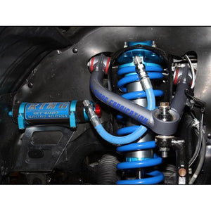 King 3.0 Remote Reservoir Coilovers and 3-Tube Rear Reservoir Bypass Shocks | Toyota Tundra (2007-2021) - Truck Brigade