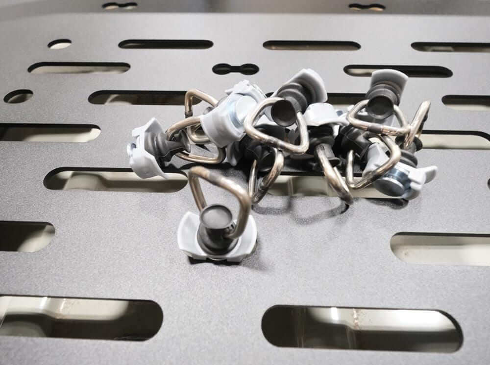 L - Track Anchors with D - Ring Hooks - 10 Pack | Truck Brigade