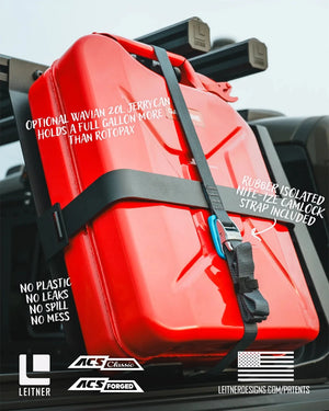 Leitner Designs ACS Forged Jerry Can Holder 20L | Truck Brigade