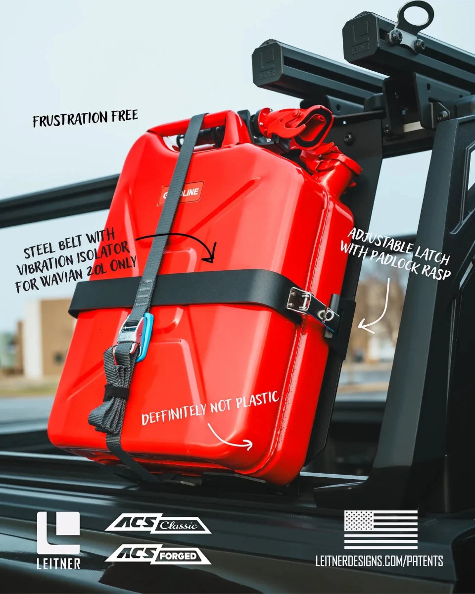 Leitner Designs ACS Forged Jerry Can Holder 20L | Truck Brigade