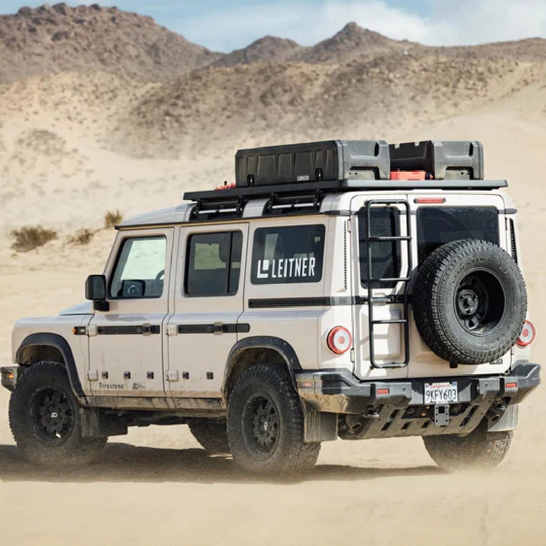 Leitner Rack Leitner Designs ACS Roof Over Cab Platform Rack 2023+ Grenadier | Truck ...