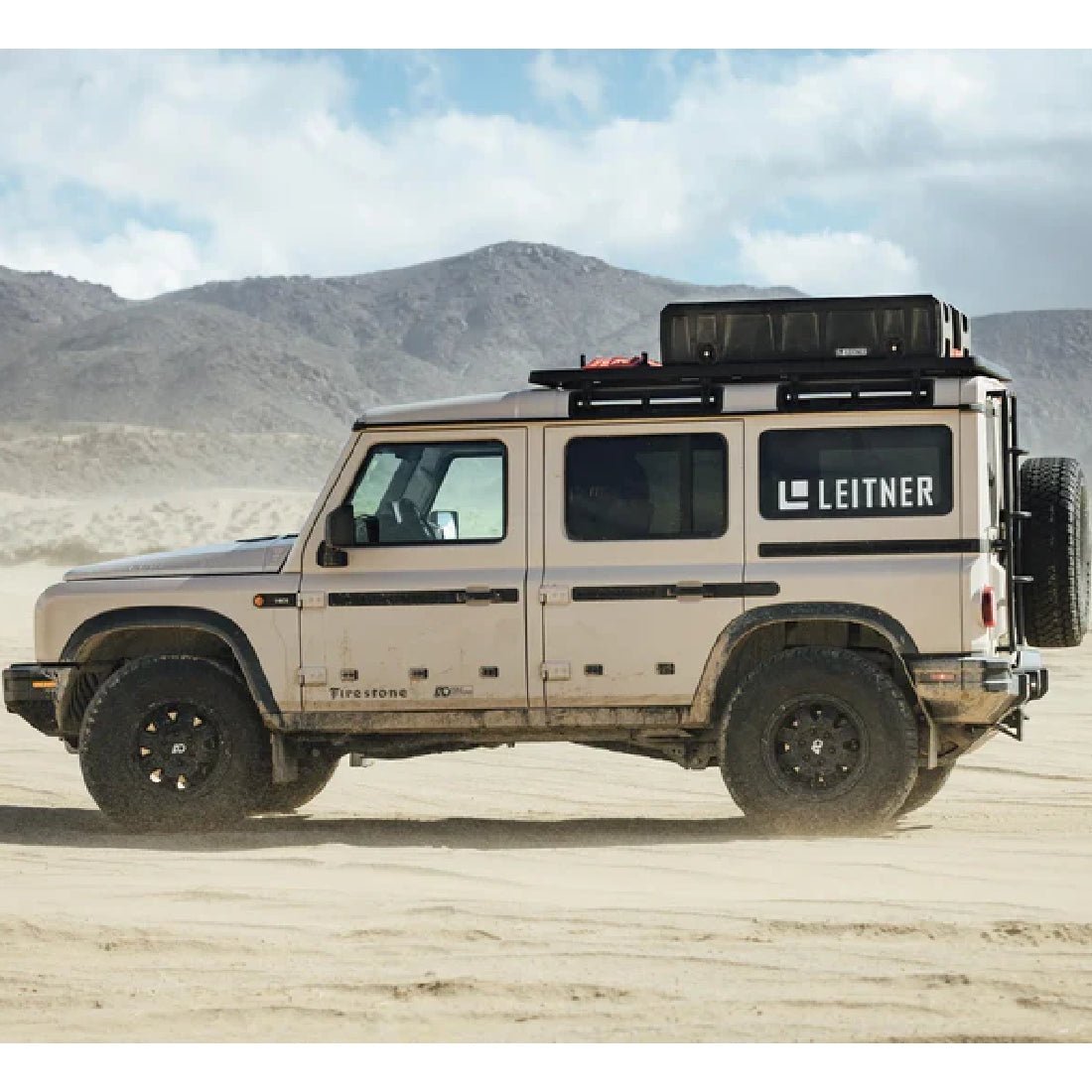 Leitner Rack Leitner Designs ACS Roof Over Cab Platform Rack 2023+ Grenadier | Truck ...
