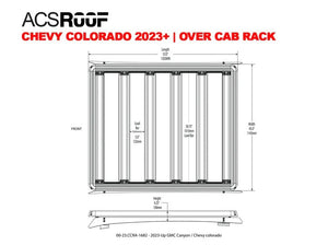 Leitner Designs ACS Roof Rack | Chevy Colorado (2023 - 2025) - Truck Brigade