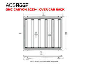 Leitner Designs ACS Roof Rack | GMC Canyon (2023 - 2025) - Truck Brigade