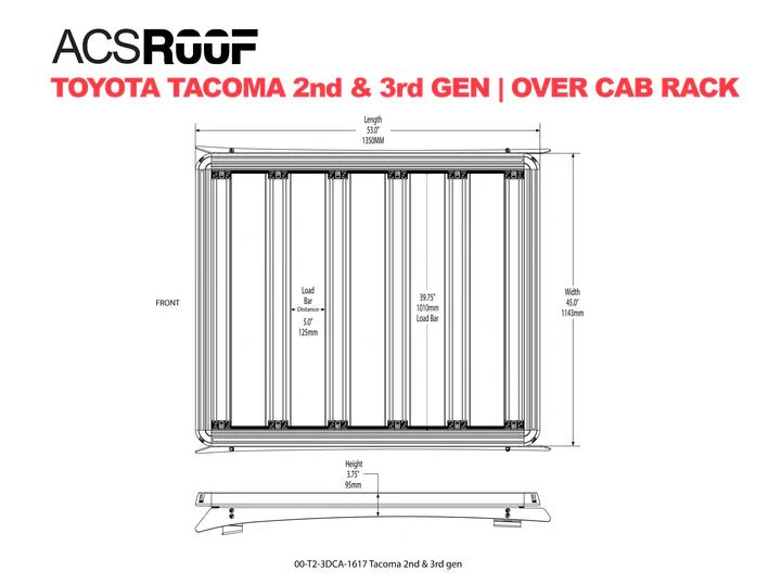 Leitner Designs ACS Roof Rack | Toyota Tundra (2022 - 2025) - Truck Brigade