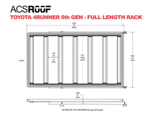 Leitner Designs ACS Roof Rack | Toyota Tundra (2022 - 2025) - Truck Brigade