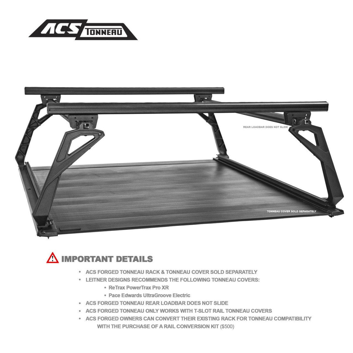 Leitner Designs Active Cargo System FORGED - Tonneau | RAM 1500 (2009-2022) - Truck Brigade