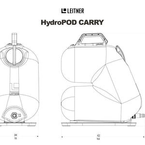 Leitner Designs HydroPOD Carry Portable Shower Kit - Truck Brigade