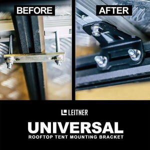 Leitner Designs Roof Top Tent Mounting Brackets - Truck Brigade