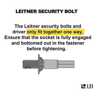 Leitner Designs Security Bolt Kit - Truck Brigade