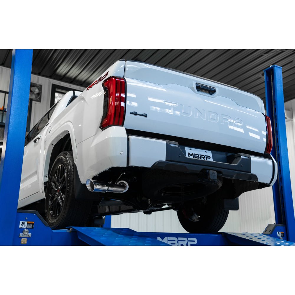 MBRP 3 Inch Cat - Back Exhaust Kit - Aluminized Steel | Toyota Tundra (2022 - 2025) - Truck Brigade