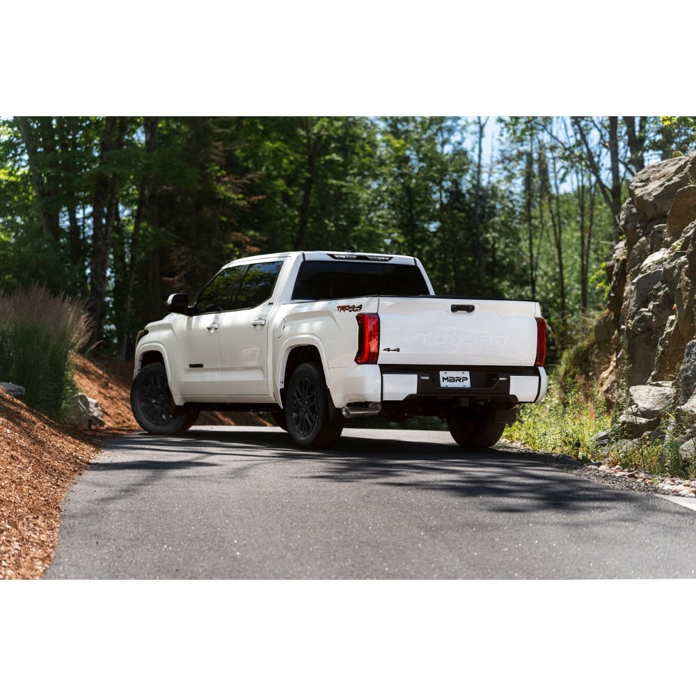 MBRP 3 Inch Cat - Back Exhaust Kit - Aluminized Steel | Toyota Tundra (2022 - 2025) - Truck Brigade