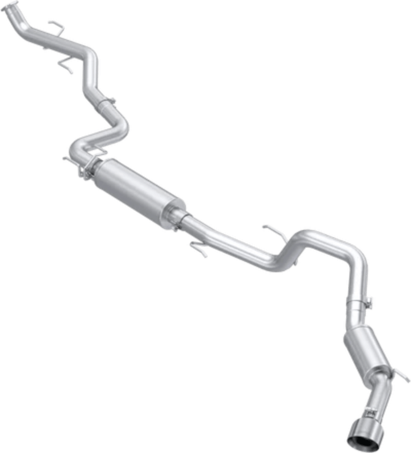 MBRP Armor PRO Stainless Steel Cat - Back Exhaust System - Side Exit | Toyota Tacoma (2024 - 2025) - Truck Brigade