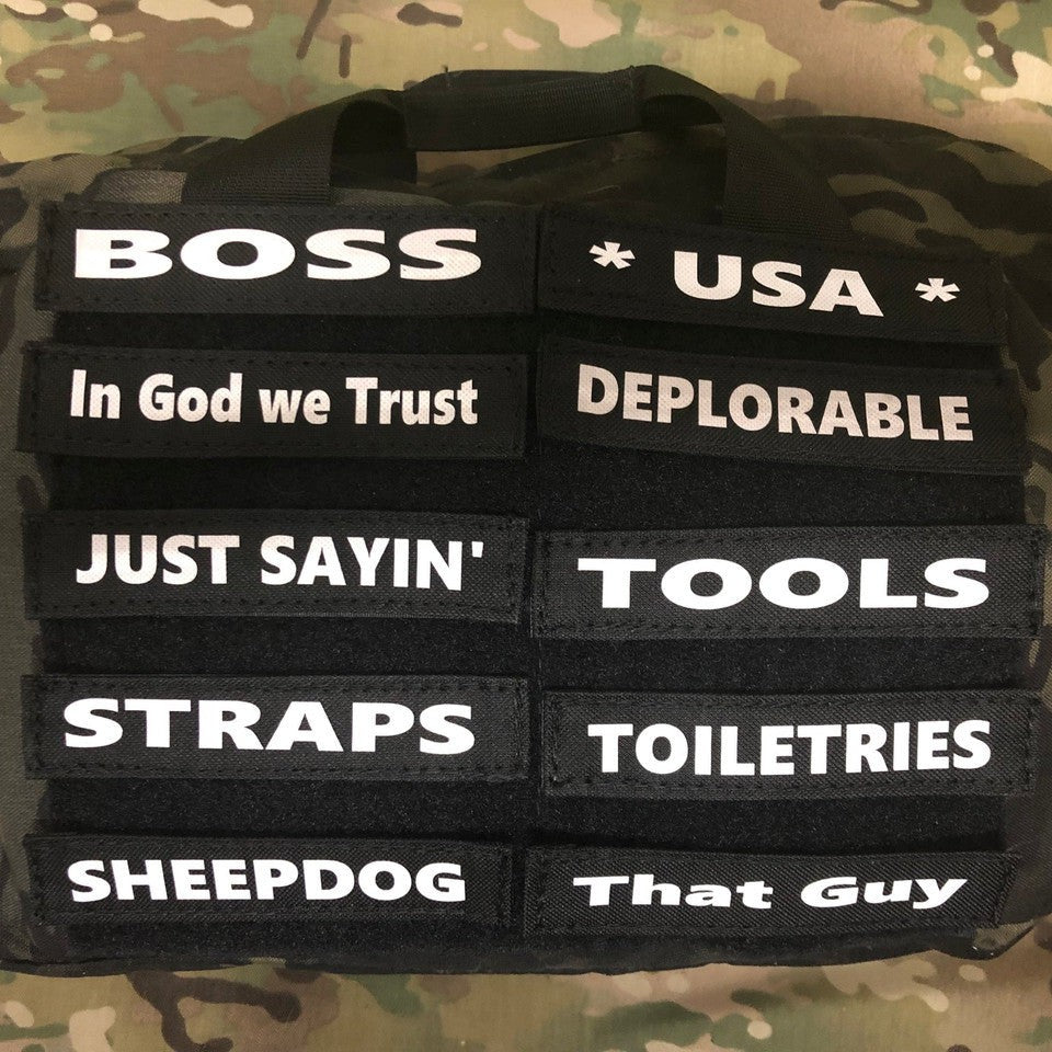 gear tags Overland Gear Guy ID Tags – Custom Velcro Gear Tags