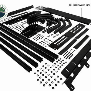 Overland Vehicle Systems - Discovery Universal Bed Rack (Mid Size Truck Short Bed Applications) - Truck Brigade