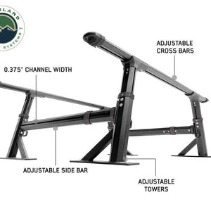 Overland Vehicle Systems - Freedom Universal Bed Rack - Truck Brigade