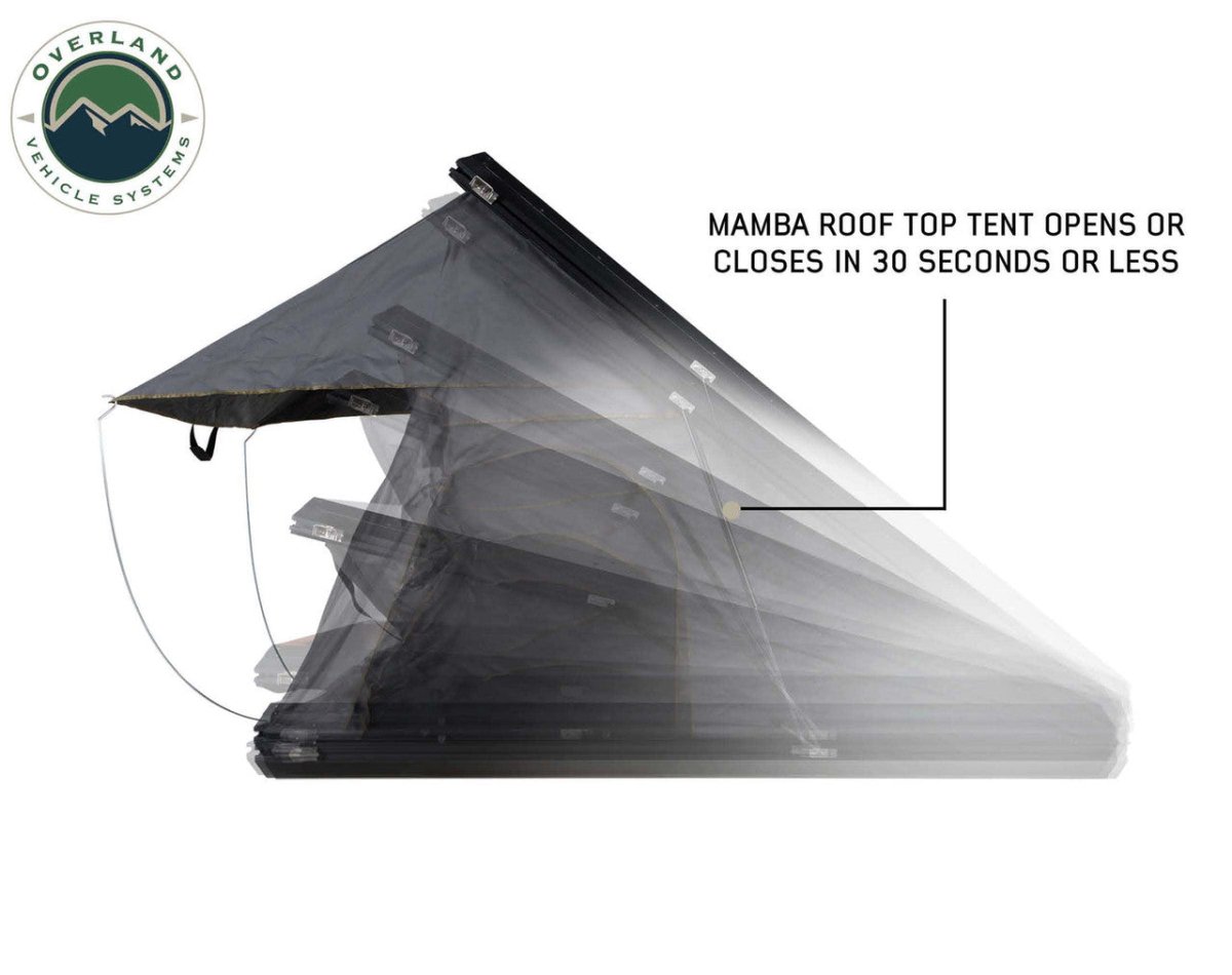 hard plastic tent Mamba 3 Roof Top Tent