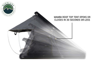 Overland Vehicle Systems Mamba 3 Hard Shell Roof Top Tent - Truck Brigade