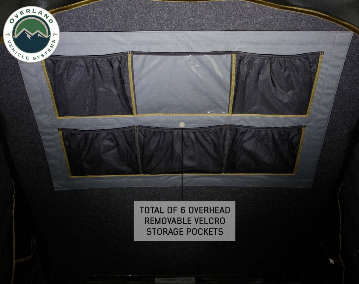 Overland Vehicle Systems Mamba 3 Hard Shell Roof Top Tent - Truck Brigade