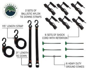 Overland Vehicle Systems Nomadic 270 Degree Awning - Truck Brigade