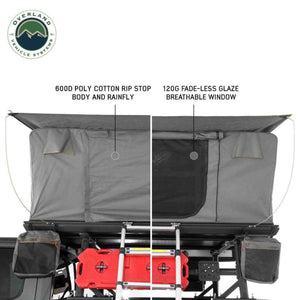 Overland Vehicle Systems Sidewinder Aluminum Hard Shell Roof Top Tent - Truck Brigade