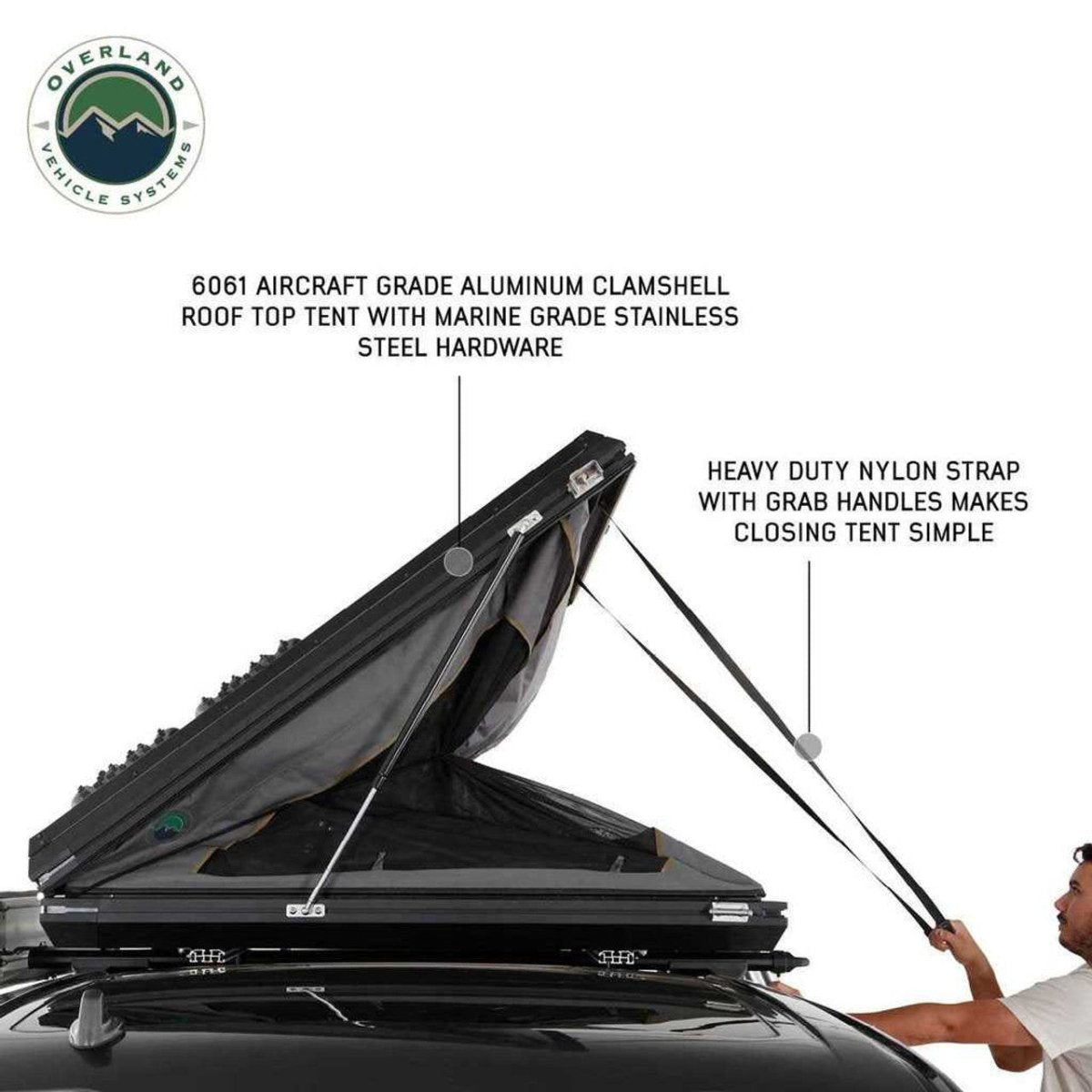 car roof tent hard shell Overland Vehicle Systems