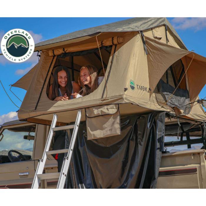 Overland Vehicle Systems TMBK Roof Top Tent - Truck Brigade