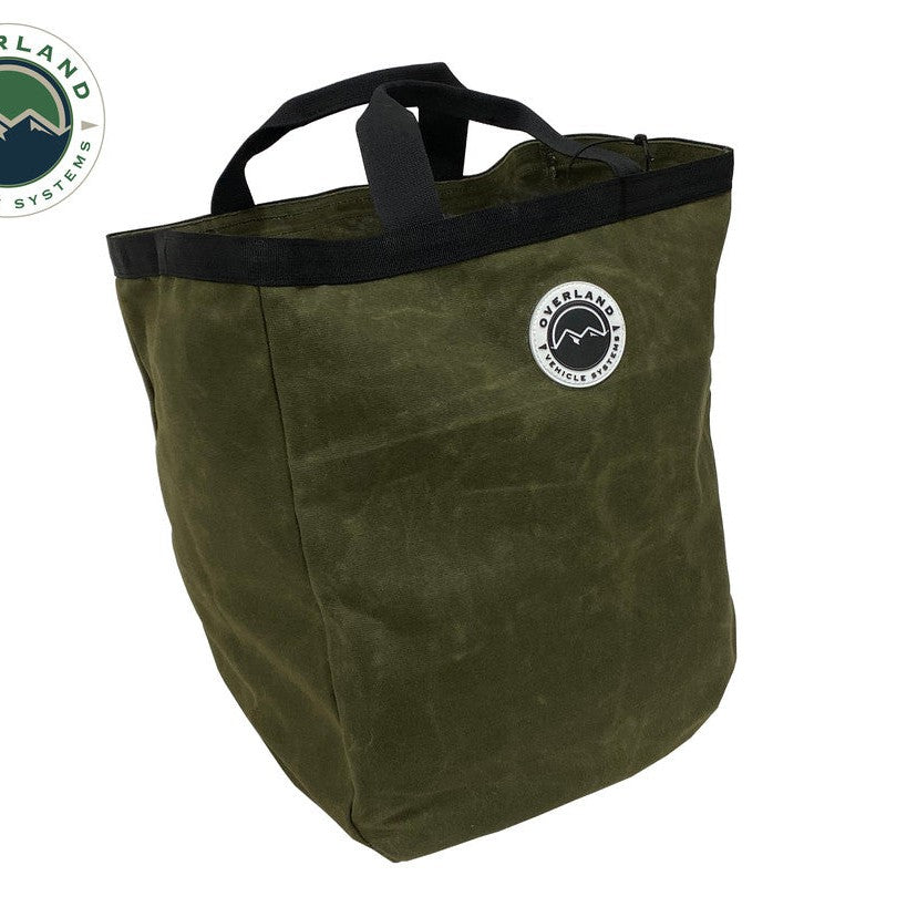 Overland Vehicle Systems – Tote Waxed Canvas Bag - Truck Brigade