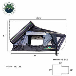 Overland Vehicle Systems XD Everest Cantilever Aluminum Hard Shell Roof Top Tent - Truck Brigade