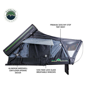 Overland Vehicle Systems XD Everest Cantilever Aluminum Hard Shell Roof Top Tent - Truck Brigade