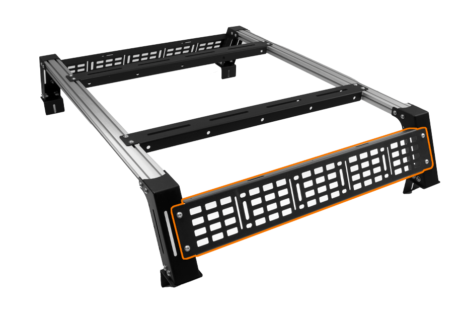 Cali Raised Overland Bed Rack MOLLE Side Panel