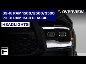 Form Lights LED Projector Headlights | RAM 2500 (2009-2018)